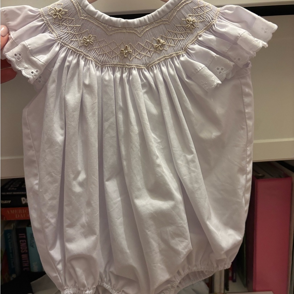 The Beaufort Bonnet Company White and Cream One Piece
